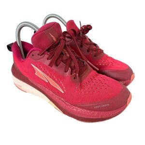 ALTRA PARADIGM 5 Women's Running Shoes Athletic Wide Toe Box‎ Size 6 Red Pink